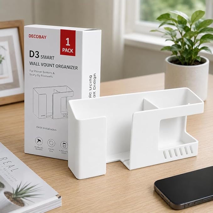 Strong Adhesive Wall Mount Phone Holder D3 Punch-Free Bedside Phone Shelf - Image 6