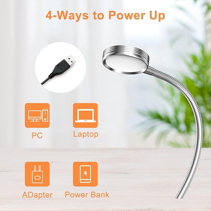 LEPOWER Clip on Light, Book Reading Lamp - Image 7