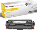 CS Replacement Compatible with HP 414X Toner Cartridge W2022X to use with Color Pro M479fdw M479fdn M479 MFP M454dw Color Enterprise M455dn MFP M480f (Yellow, 1-Pack)