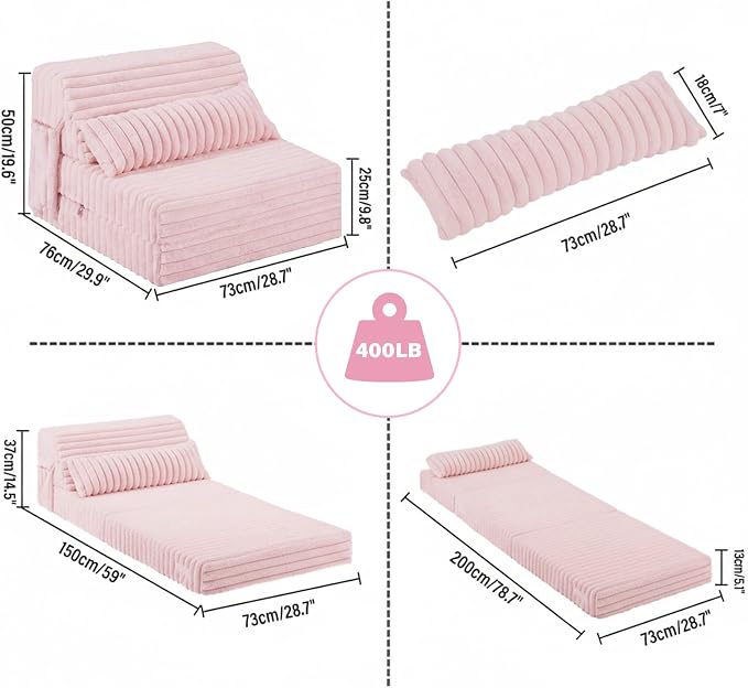 Folding Sofa Bed - Image 2