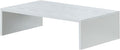 Convenience Concepts Designs2Go Small TV Riser 23.75", for TVs up to 26" - Contemporary TV or Computer Riser for Living Room, Modern Office, Den, White