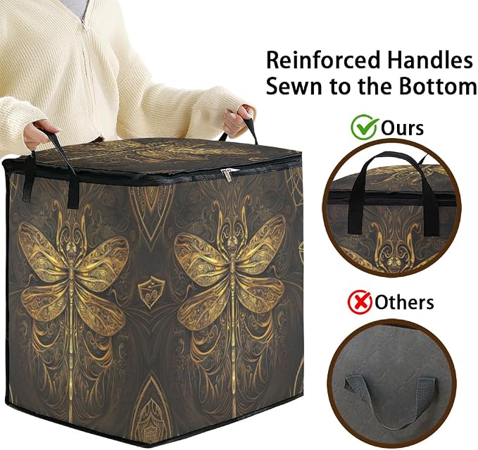 2pcs closet organizers and storage under bed, clothing blanket sweater sheet - Image 4