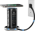 Kakyanill 30W USB Charging Station, Power Strip Tower by kakyanill