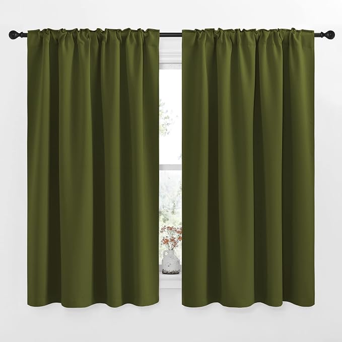 NICETOWN Bedroom Curtains Blackout Draperies Panels - Image 3