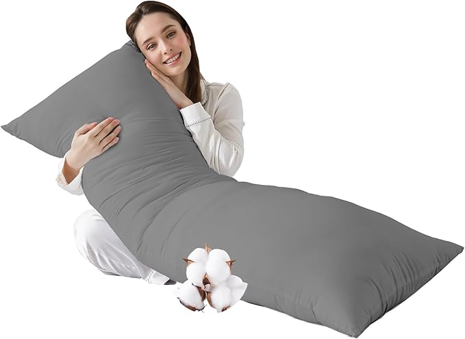 SHOUREN Large Body Pillow, Long Bed Pillow by SHOUREN