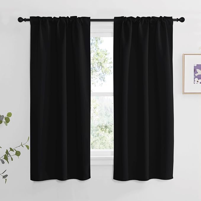 NICETOWN Halloween Blackout Curtains Window Panel Drapes - Image 2
