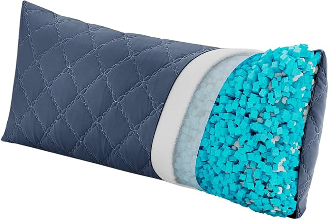 BEDELITE Cooling Body Pillow, Memory Foam Filled, 20x54 Inches | Soft & - Image 8