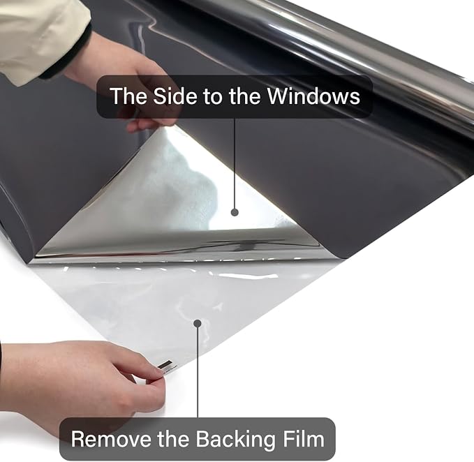 Kromapolis One Way Window Tint Film, 45.2″ x 78.7″ | Heat Control Anti UV - Image 5