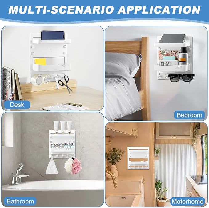 Bedside Shelf Wall Mount Organizer - Image 7