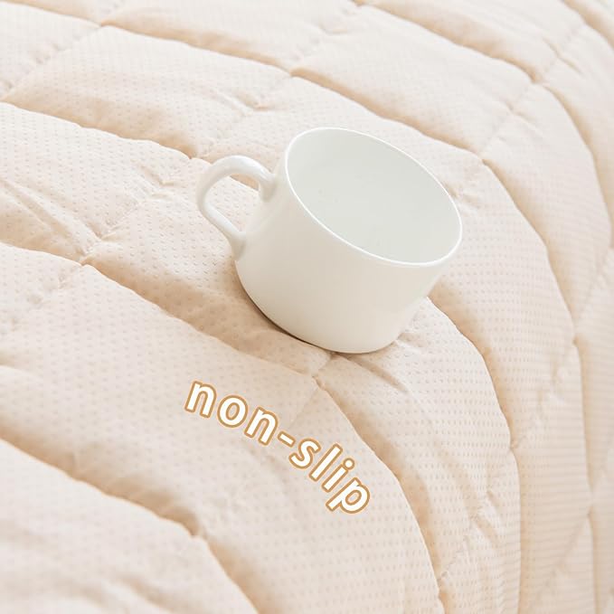 Non Slip Fuzzy Pet Couch Covers for Sofa, Washable Couch Cushion Covers for Large Dogs