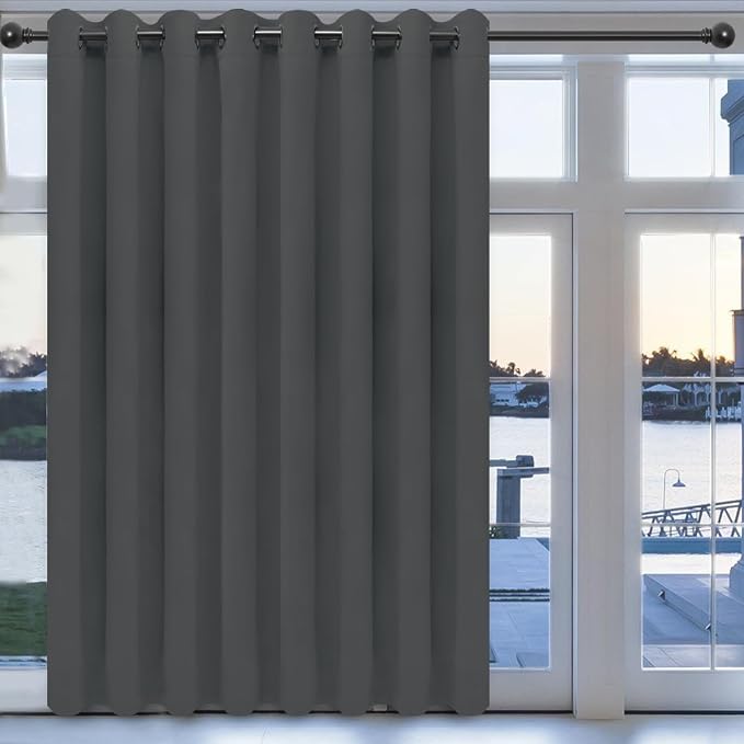 Easy-Going Thermal Grommet Blackout Curtains, 1 Panels 100x96 in, Noise by Easy-Going