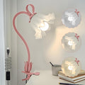Clip On Light and Flower Bedside Table Lamp, Flexible Gooseneck Reading Book by ONXEBornforqualityNeverWasteYourMoney