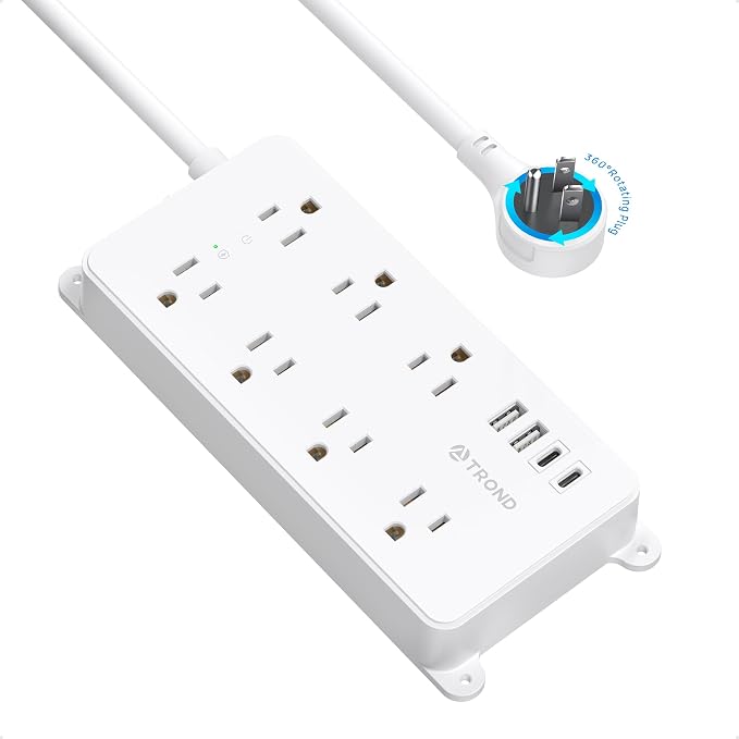TROND Surge Protector Power Strip by TRONDOfficial