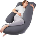 Cooling Pregnancy Pillows for Sleeping, Dark Grey | Sasttie Maternity Pillow by SASTTIE