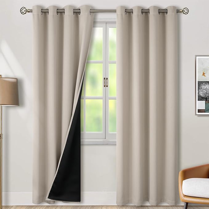 BGment Thermal Insulated 100% Blackout Curtains by BGment