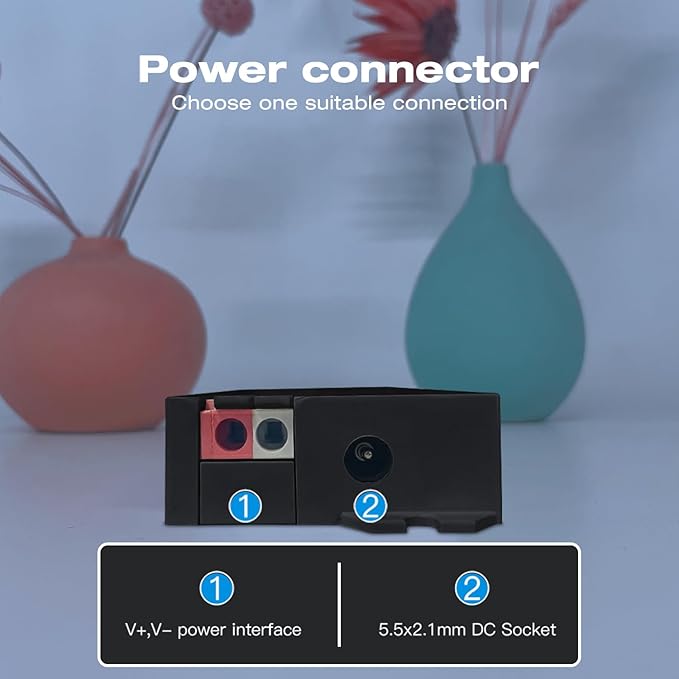 ESP32 WLED LED Strip Light Controller 15A Fuse Link Built in Mic UART Type-C Energy Saving Relay App Control Wago Wiring for RGB IC Addressable Digital WS2811 WS2812 SK6812 TM1814 WS2813 WS2815 etc