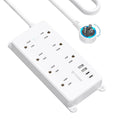 TROND 360° Rotating Plug Power Strip, 10ft Extension Cord, Wall Mountable by TRONDOfficial