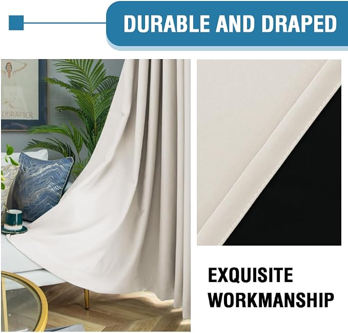 H.VERSAILTEX 100% Blackout Curtains - Image 6