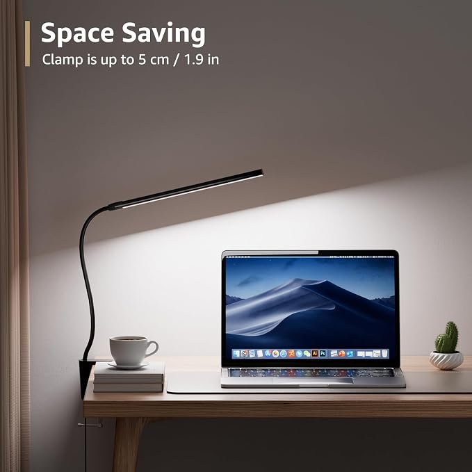 Lepro Clip on Desk Lamp, LED Reading Light - Image 4
