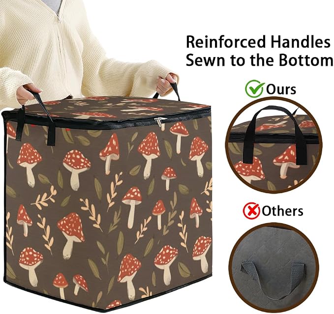 2pcs blanket storage bag for under bed, closet organizers 95L | clothing - Image 4