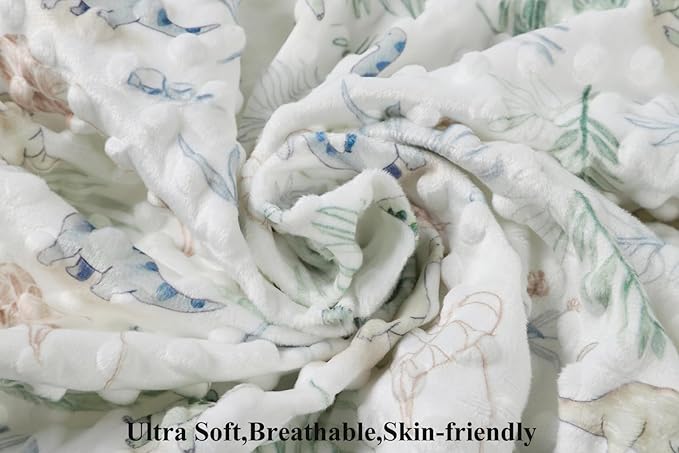 Dot Bassinet Sheet Set 2 Pack Stretch Fitted Bedside Sleeper Bassinet Sheets Sheets,Ultra Soft, for Baby Girls and Boys Light Green Dinosaur