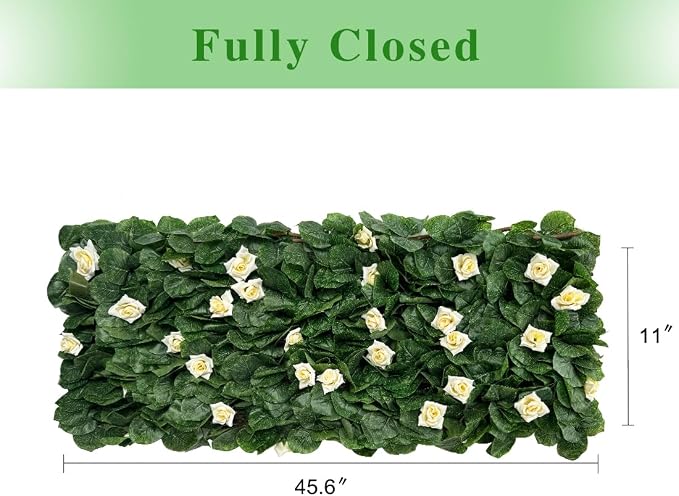 Expandable Faux Ivy Fence Privacy Screen - Image 4