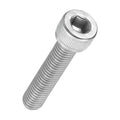 Kozelo 10pcs Socket Head Cap Screws - [M8-1.25 x 40mm] 304 Stainless Steel Allen Socket Drive for Electrical Motor 3D Printing Fan Engine Replacement Use, Silver
