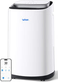 WHOY Dehumidifier for Basement 6,000 Sq Ft, 120 Pints Max. Smart Compressor,Intelligent Humidistat, Smart App-Controlled with Darin Hose And App Control for Basement, Bathroom,Living room,Bedroom,Home