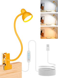 LiFMIRA Desk Lamp Clip on Lamp for Bed, LED Reading Light for Bed Yellow | 3 by LiFMIRA