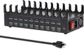 690W Charging Station for Multiple Devices, 20-Port USB C Fast Charging Station with Double 100W PD PPS Port, Multi Device Fast Charger Dock for MacBook Pro Laptop, iPhone, iPad, Tablet, Cell Phone