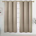 Diraysid Khaki Grommet Blackout Curtains by Diraysid%2C+refresh+your+life