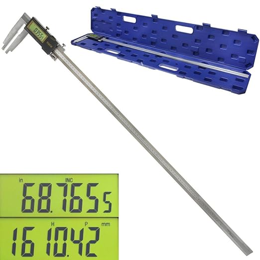iGAGING Absolute Origin Heavy Duty 40" Digital Caliper, IP54 Electronic, SPC/USB Output Port, Inch & Metric Modes, Case, Manual, Battery