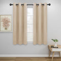 Easy-Going Thermal Grommet Blackout Curtains, 2 Panels 34x54 in, Noise Reduction by Easy-Going