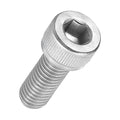 Kozelo 10pcs Socket Head Cap Screws - [M8-1.25 x 22mm] 304 Stainless Steel Allen Socket Drive for Electrical Motor 3D Printing Fan Engine Replacement Use, Silver