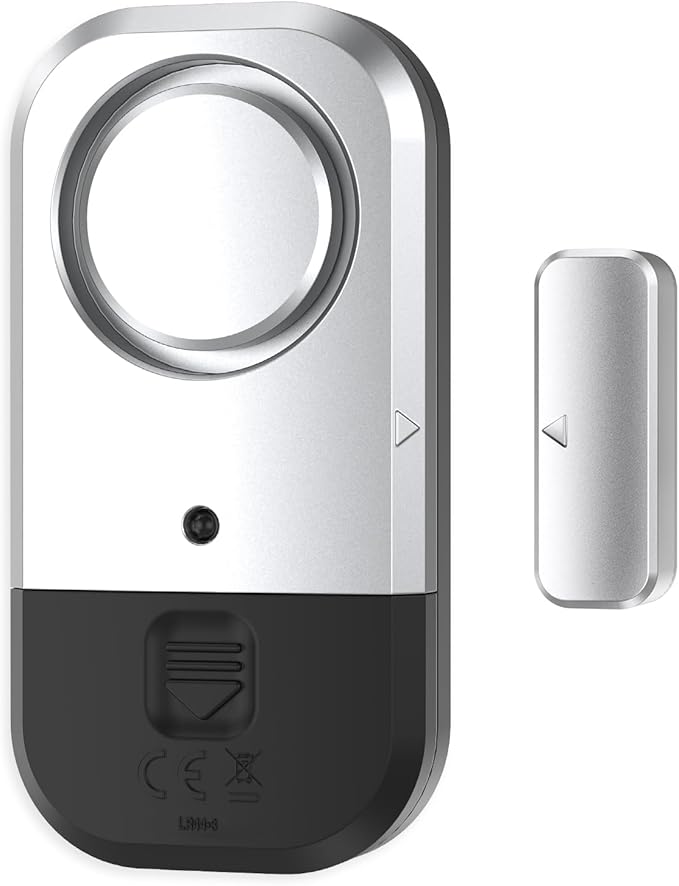 ANKOSHUN Door Window Alarm Sensors - Door Alarms for Kids Safety, Door Alarms for Home Security, for Home, Office, Store, Garage, Dorm Room, Apartment, RV, 8 Pack