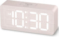 uscce Wooden Digital Alarm Clocks by USCCE