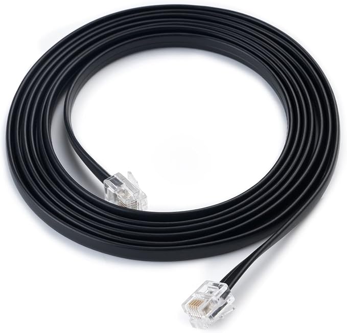 HQST 6.6ft RS485 Parallel Charge Connection Cable for Wiring Two MPPT Solar Charge Controllers to Increase Charging Current for Battery Bank