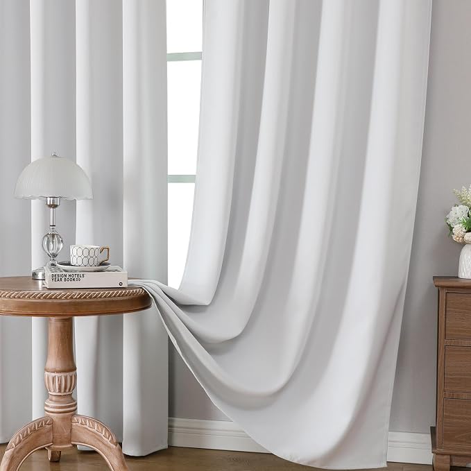 Joydeco Blackout Curtains 63 Inch Length 2 Panels Set, Thermal Insulated Long - Image 7