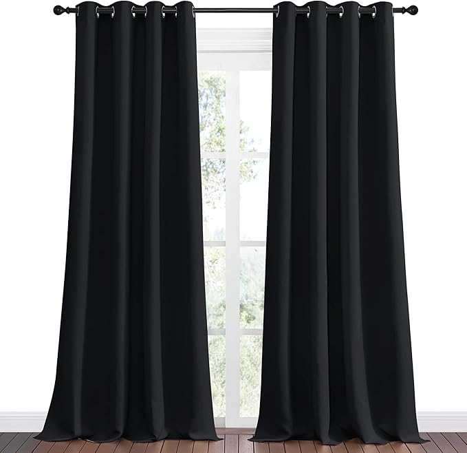 NICETOWN Halloween Patio Blackout Curtain Shades - Image 2