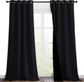 NICETOWN High-End Thermal Curtains, Full Blackout Curtains 90 Inches Long by NICETOWN