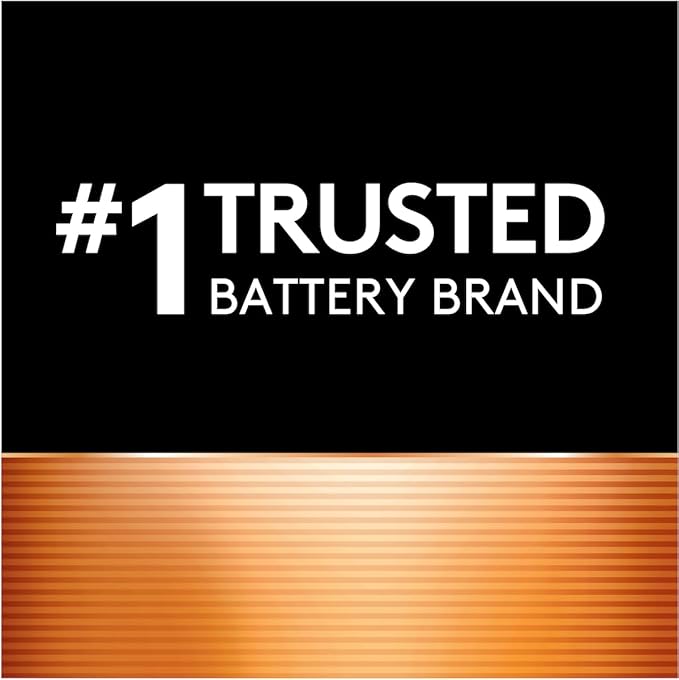 Duracell Coppertop C Batteries, 10 Count (Pack of 1), C Battery with Long-lasting Power, All-Purpose Alkaline Battery for Household and Office Devices
