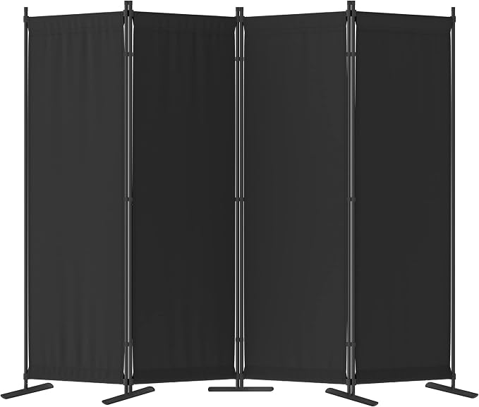 Morngardo 6FT Room Divider Portable, Folding Privacy Screens, 4 Panel Room by Morngardo