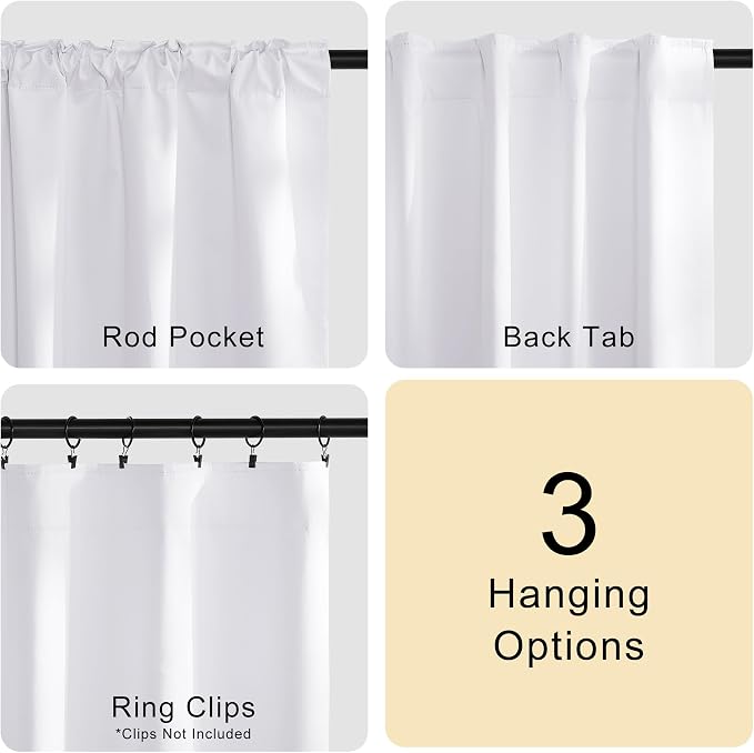 NICETOWN 100% Blackout Window Curtains - Image 5