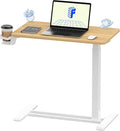 FLEXISPOT H7 28" Pneumatic Height-Adjustable Overbed Table by Unknown