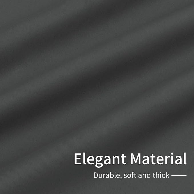 Easy-Going Thermal Grommet Blackout Curtains, 2 Panels 34x45 in, Noise Reduction - Image 6