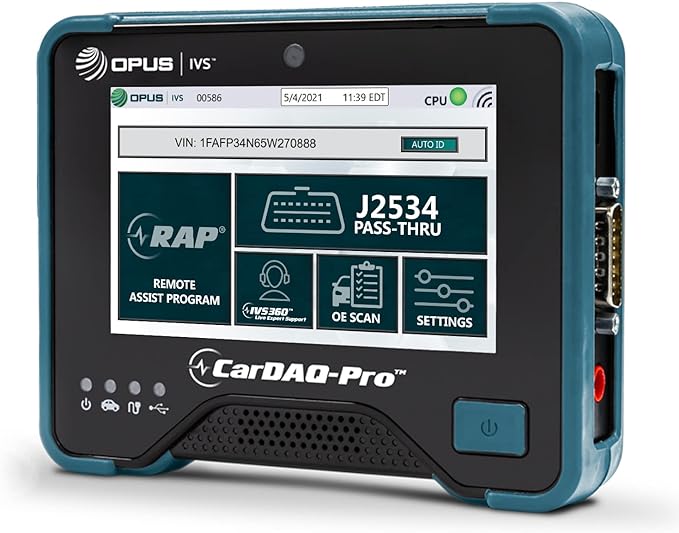 Opus IVS CarDAQ-Pro All Makes J2534 Reprogramming Tool and Remote Assisted Programming Plus IVS360
