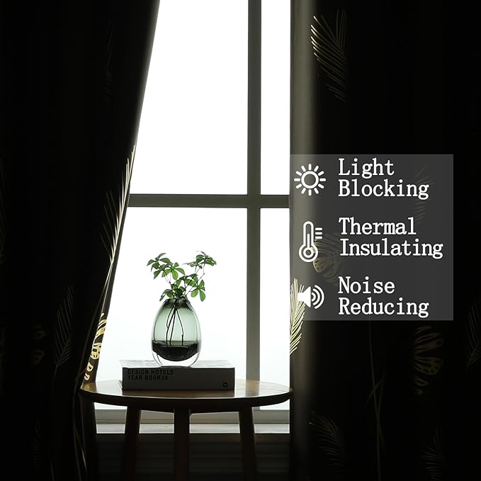 Brown Blackout Curtains for Living Room 84 Inch Length 2 Panels Set, Thermal - Image 6