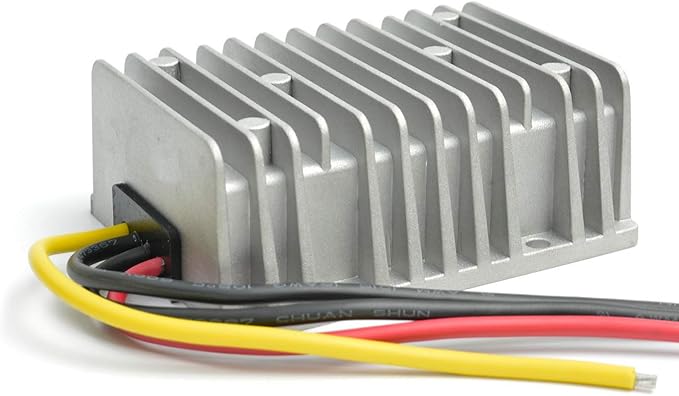 MGGi DC Converter Regulator 36V 48V Step Down to 12V 30A 360W, Waterproof Big-Size Voltage Reducer, High-Power Power Supply Module Buck Transformer, for Golf Cart, forklifts, Car