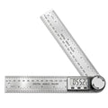 Digital Angle Finder, 2 in 1 Digital Angle Gauge 7 inch/200mm Stainless steel tool kit for Carpenter/Woodworking/DIY Tools