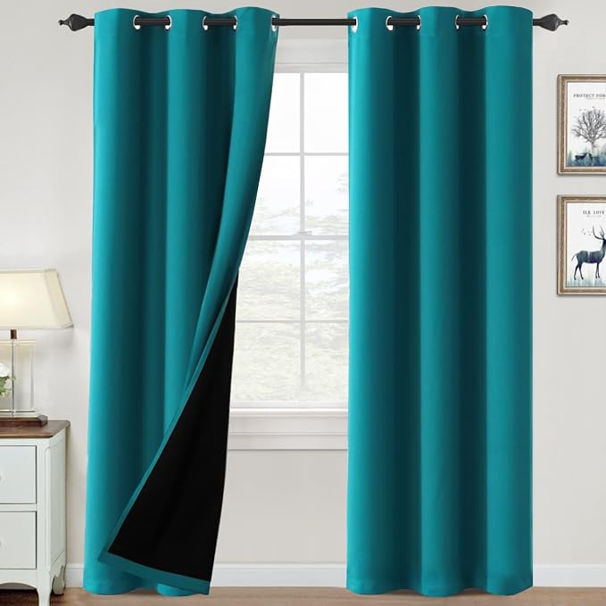 H.VERSAILTEX 100% Blackout Curtains by HVERSAILTEX